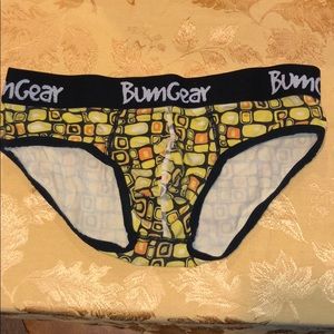 Men’s Large Geometric Brief by Bumwear